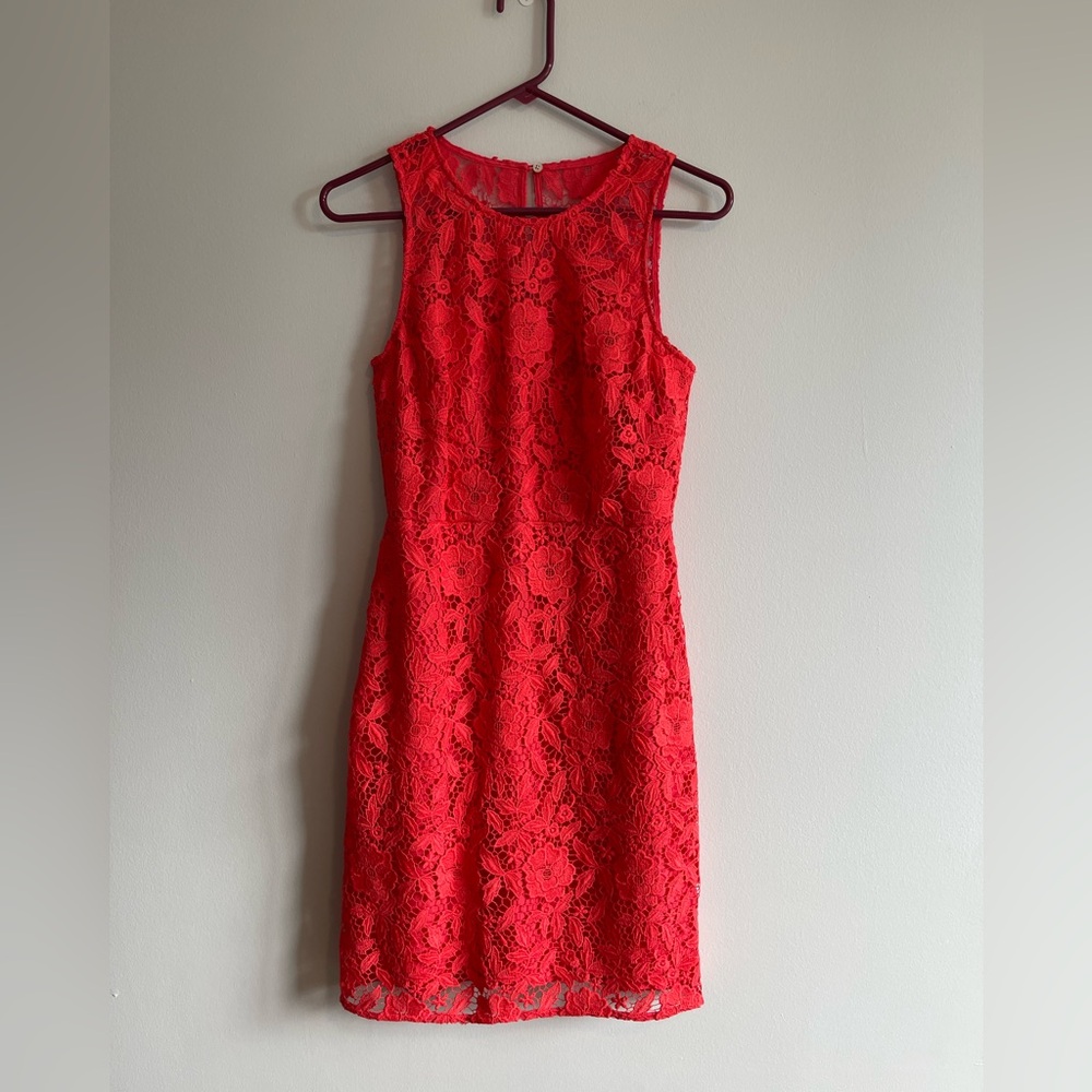 J. Crew Lace Midi Dress